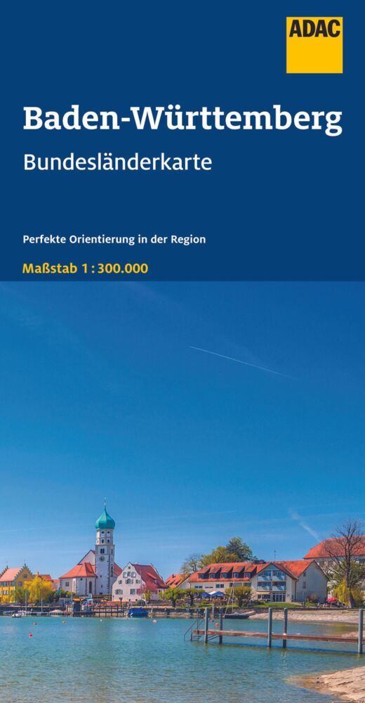 ADAC Bundesländerkarte Deutschland 11 Baden-Württemberg 1:300.000 main product photo