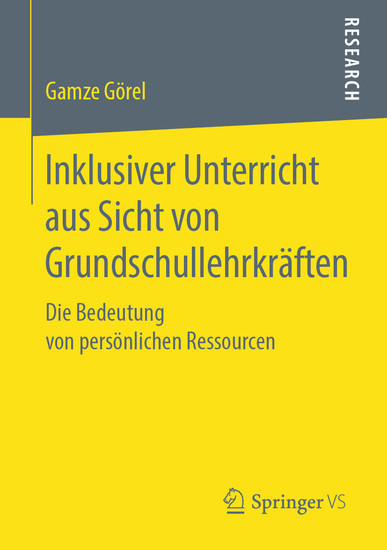 Inklusiver Unterricht aus Sicht von Grundschullehrkräften main product photo