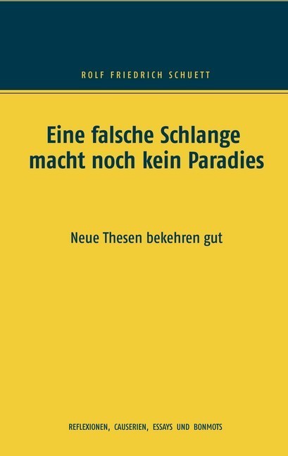 Eine falsche Schlange macht noch kein Paradies main product photo