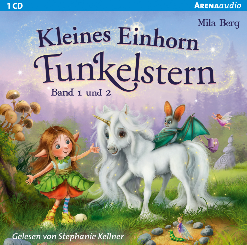 Kleines Einhorn Funkelstern. Tl.1-2, 1 Audio-CD main product photo