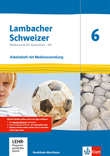 Lambacher Schweizer Mathematik 6 - G9. Ausgabe Nordrhein-Westfalen main product photo