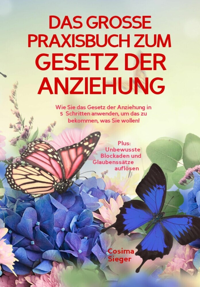 DAS GROSSE PRAXISBUCH ZUM GESETZ DER ANZIEHUNG! Wie Sie das Gesetz der Anziehung in 5 Schritten anwenden, um das zu bekommen, was Sie wollen! main product photo