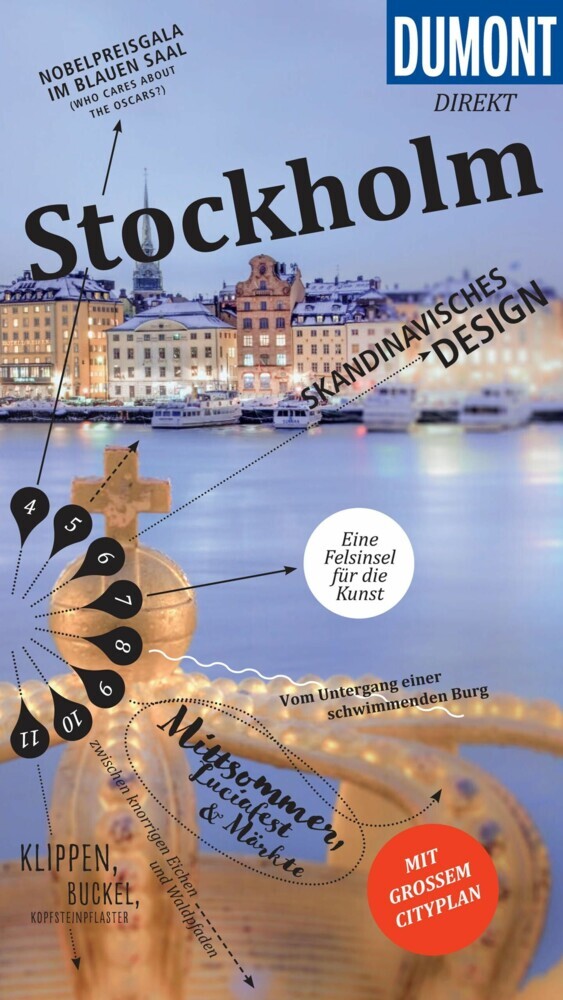 DUMONT direkt Reiseführer E-Book Stockholm main product photo