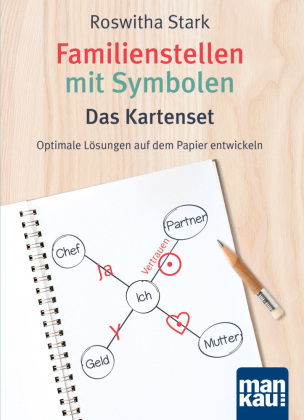 Familienstellen mit Symbolen. Das Kartenset, m. 1 Buch