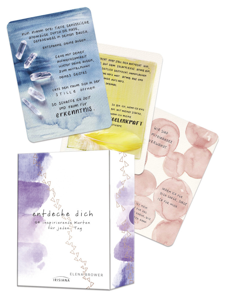 Entdecke dich, Meditationskarten main product photo
