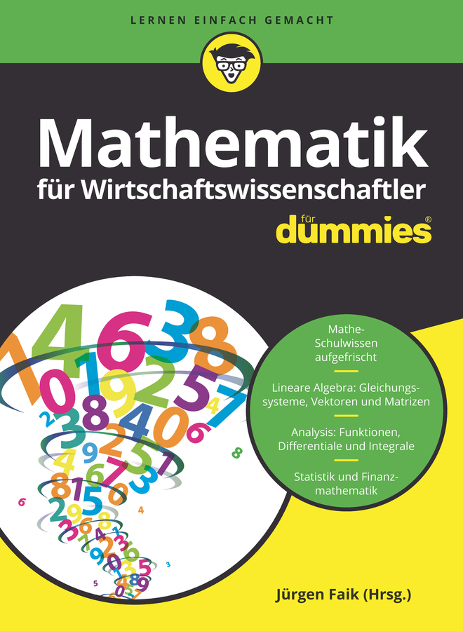 Mathematik für Wirtschaftswissenschaftler für Dummies main product photo