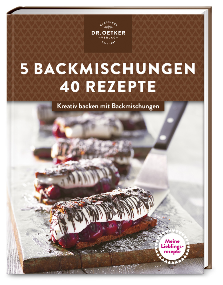 Dr. Oetker Meine Lieblingsrezepte: 5 Backmischungen - 40 Rezepte main product photo