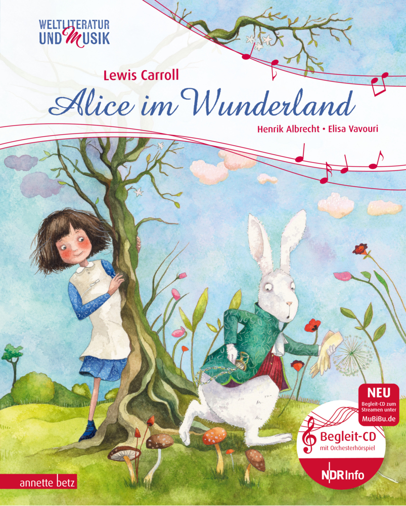 Alice im Wunderland (Weltliteratur und Musik mit CD und zum Streamen, Bd.) main product photo