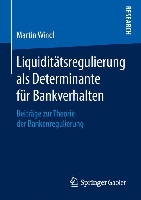 Liquiditätsregulierung als Determinante für Bankverhalten main product photo