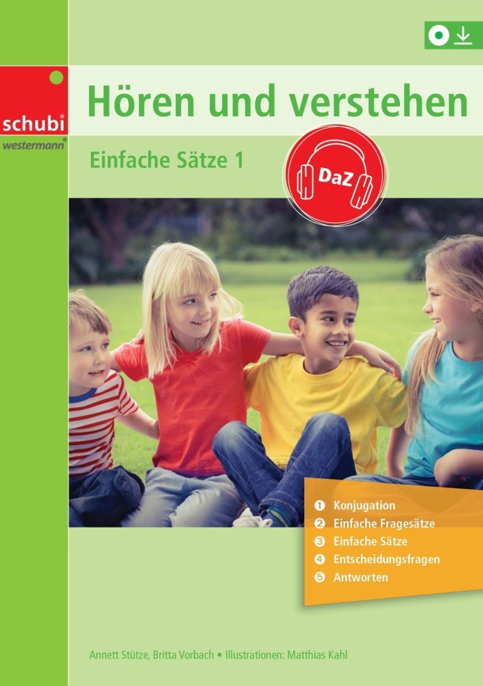Hören und Verstehen DaZ - Einfache Sätze. .1 main product photo