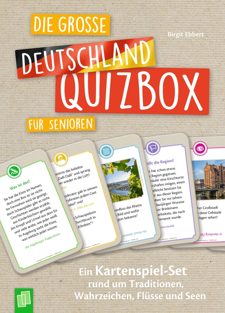 Die große Deutschland-Quizbox für Senioren (Kartenspiel) main product photo