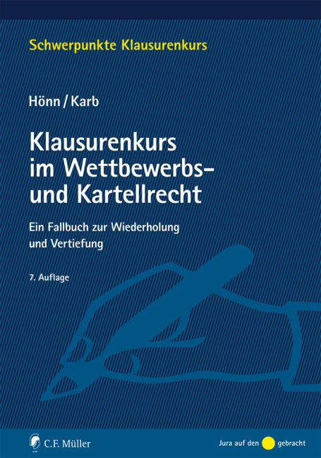 Klausurenkurs im Wettbewerbs- und Kartellrecht main product photo