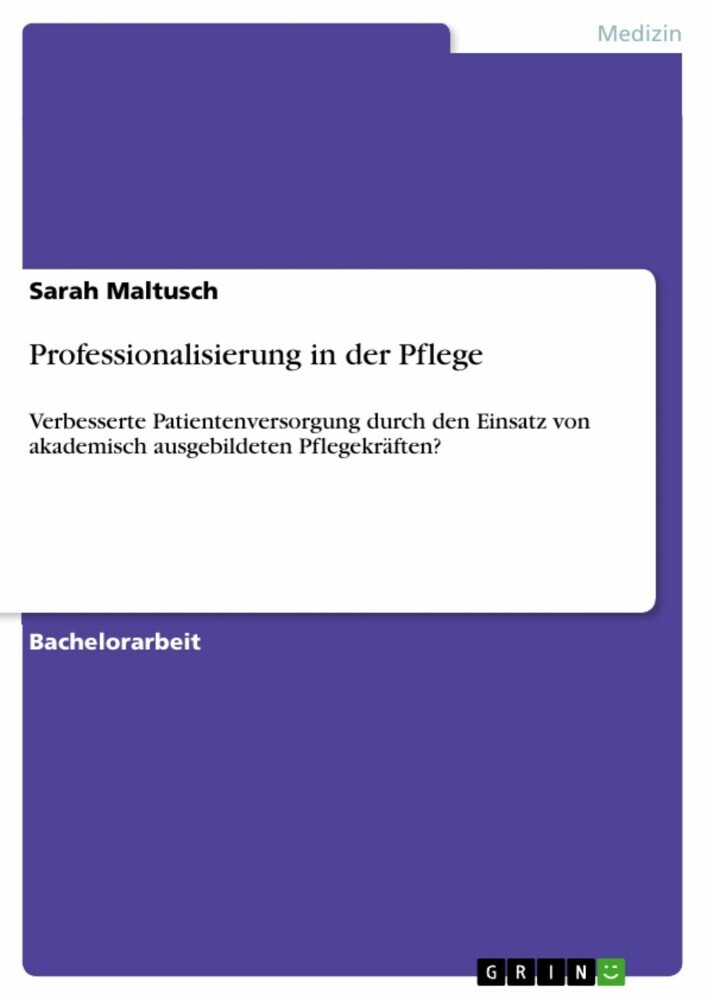 Professionalisierung in der Pflege main product photo