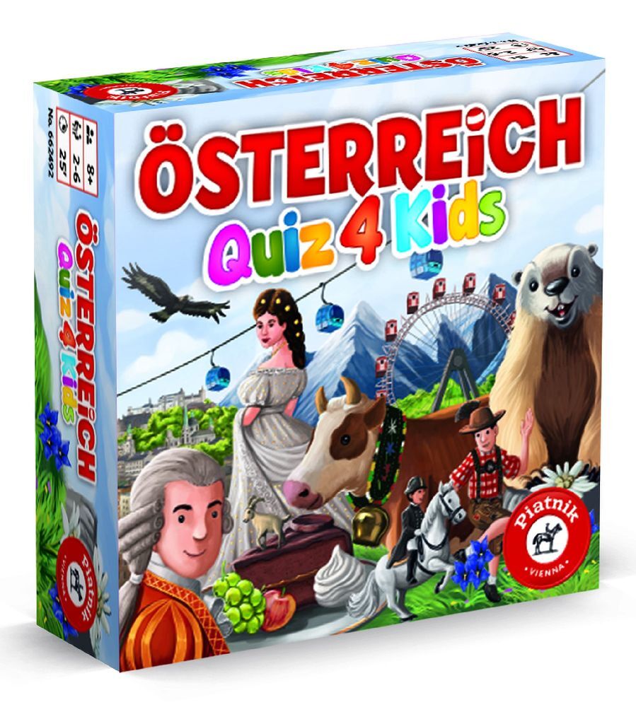 Österreichisches Kinderquiz (Kinderspiel) main product photo