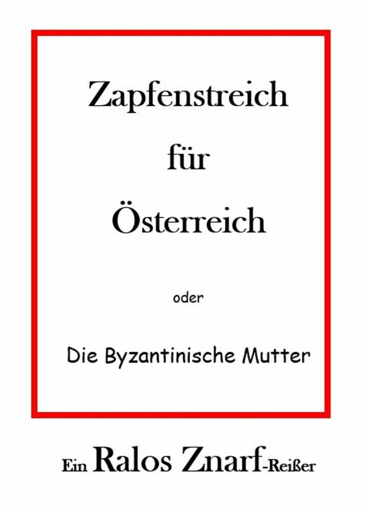 Zapfenstreich für Österreich main product photo
