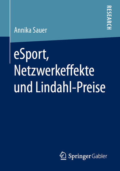 eSport, Netzwerkeffekte und Lindahl-Preise main product photo