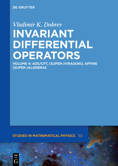 AdS/CFT, (Super-)Virasoro, Affine (Super-)Algebras main product photo