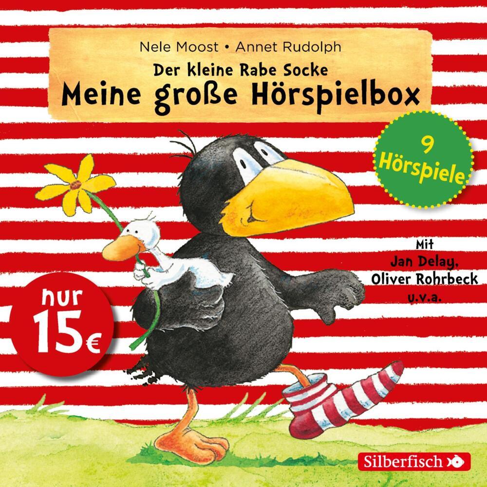 Der kleine Rabe Socke - Meine große Hörspielbox 1, Audio-CD main product photo