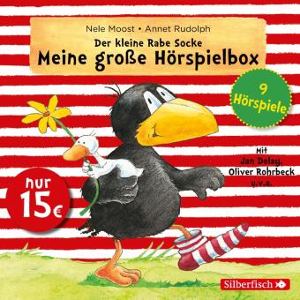 Der kleine Rabe Socke - Meine große Hörspielbox 1, Audio-CD