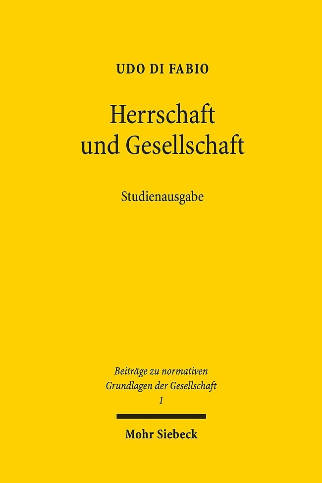 Herrschaft und Gesellschaft main product photo