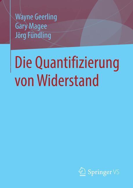 Die Quantifizierung von Widerstand main product photo