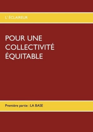 POUR UNE COLLECTIVITÉ ÉQUITABLE
