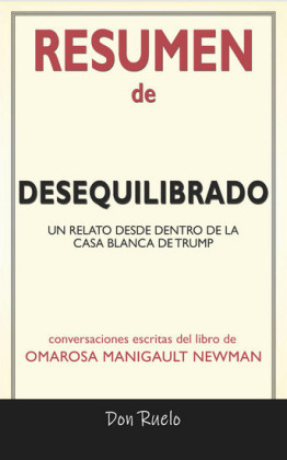 Resumen de Desequilibrado: