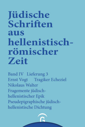 Tragiker Ezechiel. Fragmente jüdisch-hellenistischer Epik: Philon, Theodotos. Pseudepigraphische jüdisch-hellenistische Dichtung: Pseudo-Phokylides, Pseudo-Orpheus, Gefälschte Verse auf Namen griechischer Dichter