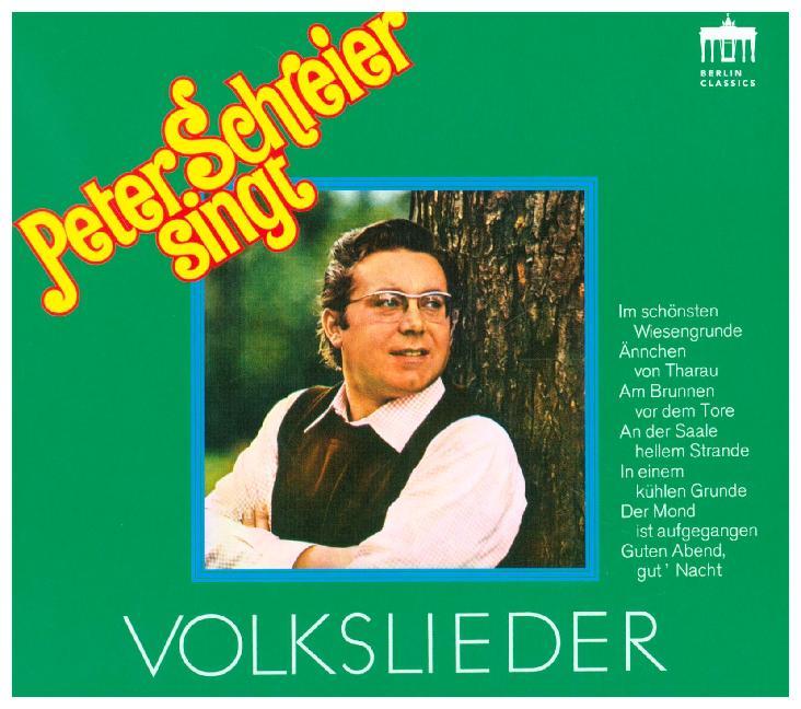Peter Schreier singt Volkslieder, 1 Audio-CD main product photo