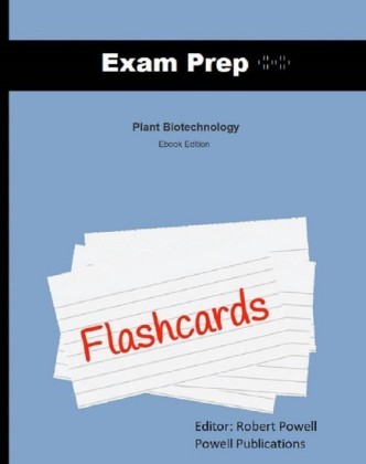 Exam Prep Flashcards for Plant Biotechnology