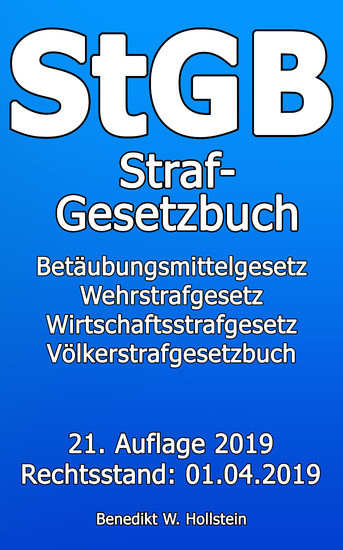 StGB Strafgesetzbuch main product photo