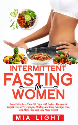 Intermitten Fasting for Women