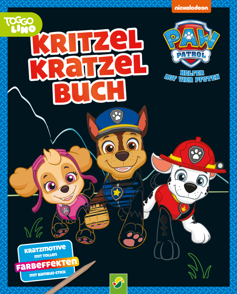 PAW Patrol Kritzel-Kratzel-Buch für Kinder ab 4 Jahren main product photo