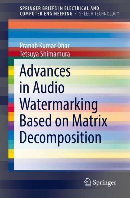 Advances in Audio Watermarking Based on Matrix Decomposition main product photo