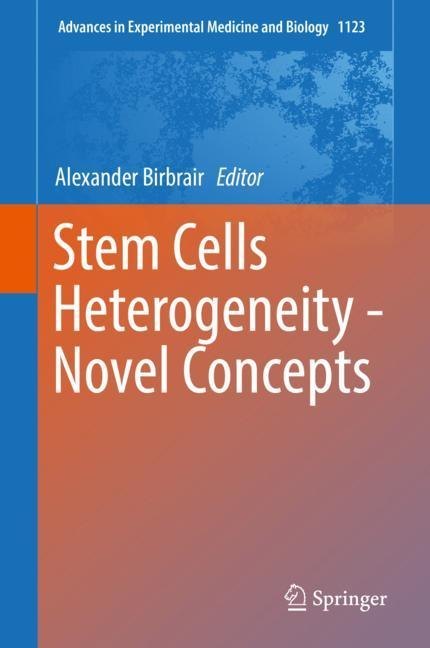 Stem Cells Heterogeneity - Novel Concepts main product photo