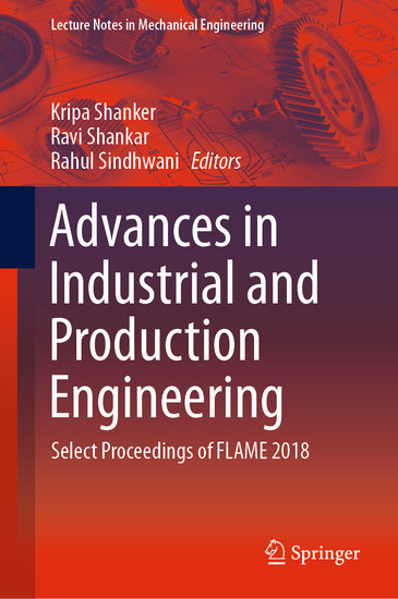 Advances in Industrial and Production Engineering main product photo