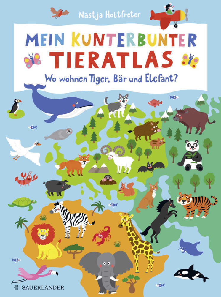 Mein kunterbunter Tieratlas main product photo