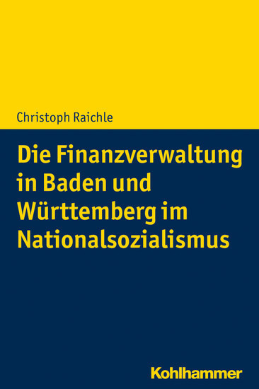 Die Finanzverwaltung in Baden und Württemberg im Nationalsozialismus main product photo