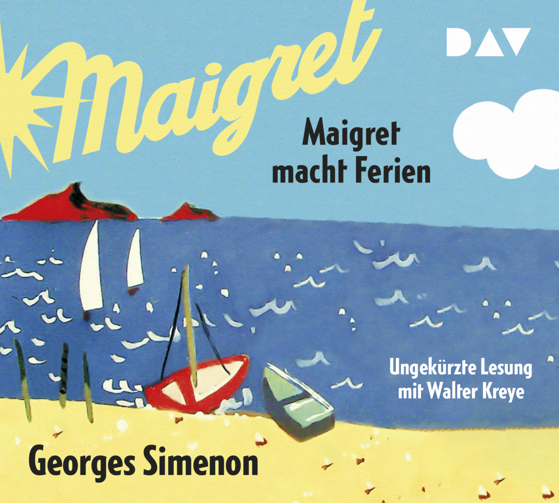 Maigret macht Ferien, 5 Audio-CDs main product photo