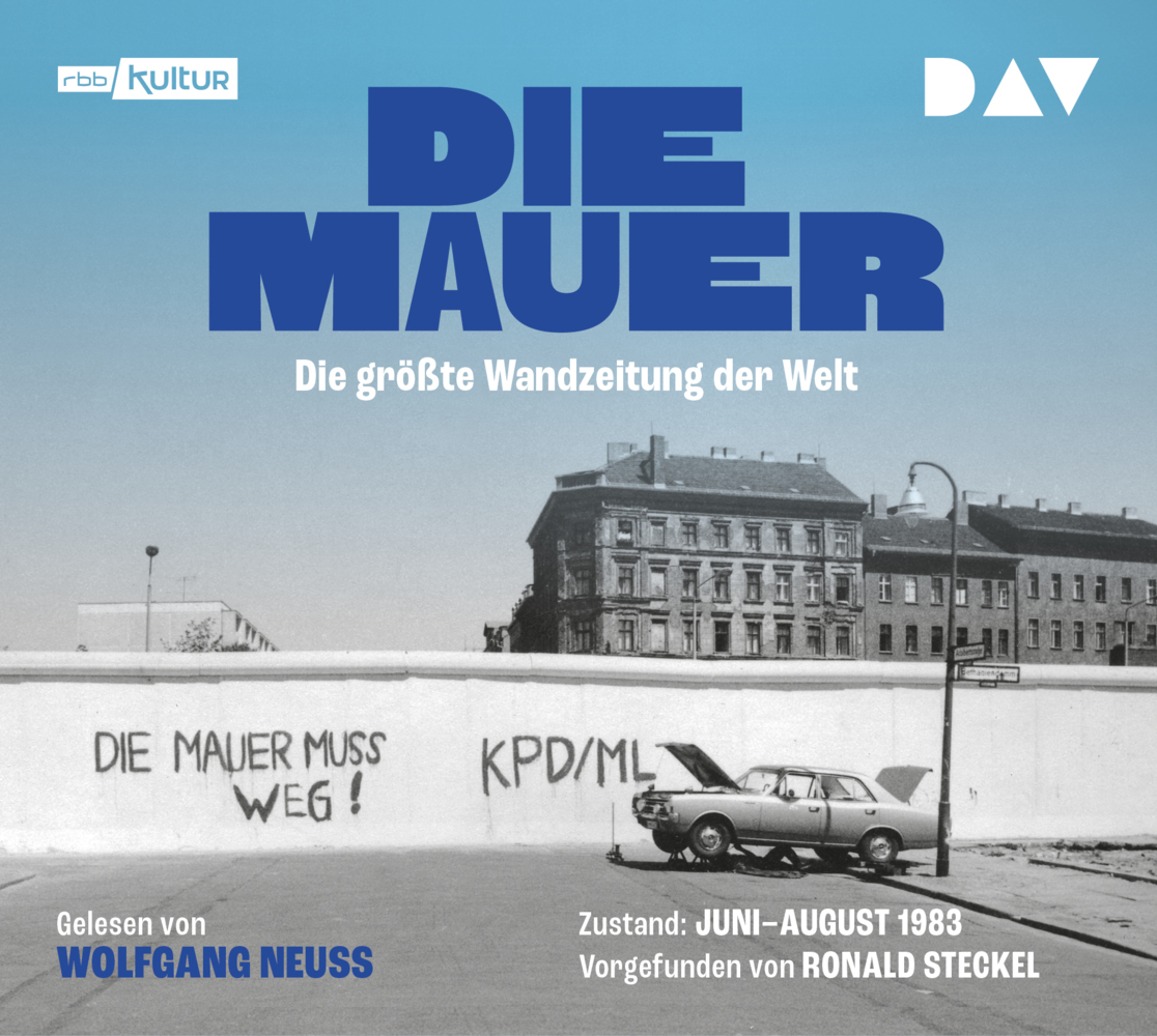 Die Mauer. Die größte Wandzeitung der Welt, 1 Audio-CD main product photo