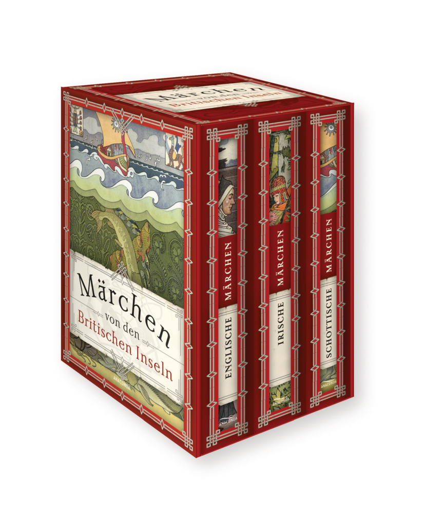 Märchen von den Britischen Inseln (Englische Märchen - Irische Märchen - Schottische Märchen) (3 Bände im Schuber) main product photo