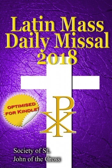 The Latin Mass Daily Missal: 2018 in Latin & English, in Order, Every Day main product photo