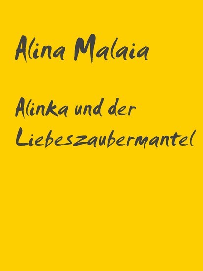 Alinka und der Liebeszaubermantel main product photo