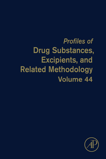 Profiles of Drug Substances, Excipients, and Related Methodology main product photo