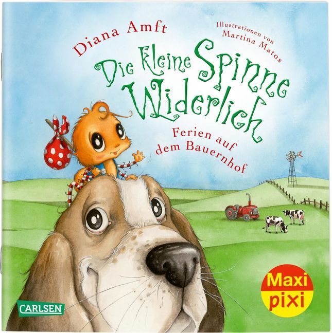 Maxi Pixi 313: Die kleine Spinne Widerlich: Ferien auf dem Bauernhof main product photo