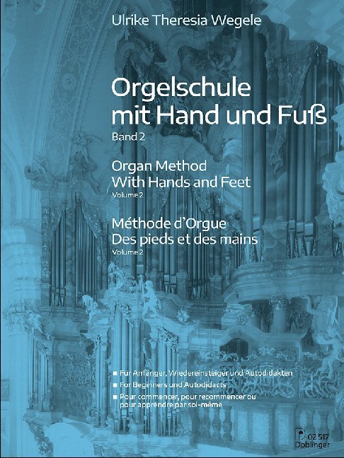 Orgelschule mit Hand und Fuß Band 2, 3 Teile main product photo