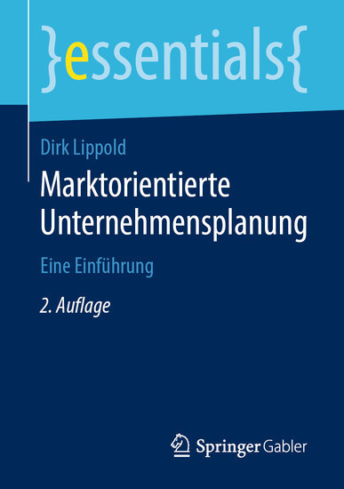 Marktorientierte Unternehmensplanung main product photo