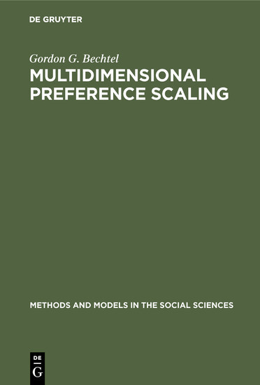 Multidimensional preference scaling main product photo