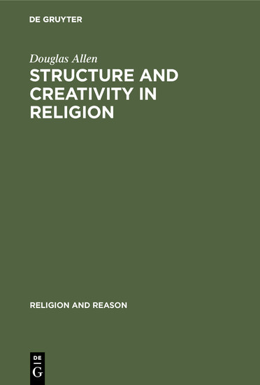 Structure and Creativity in Religion main product photo