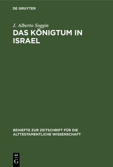 Das Königtum in Israel main product photo
